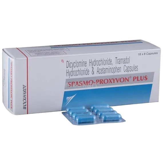 spasmo proxyvon plus capsule 8's